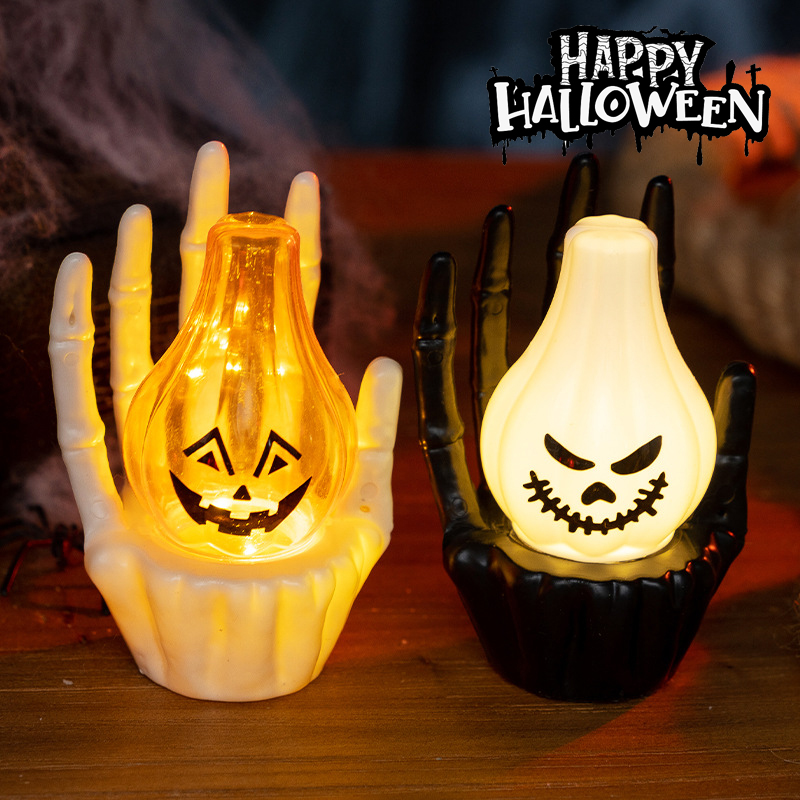 Decor Lighting Solution - Gruselige Atmosphäre Dekor Halloween Kürbis Lampe