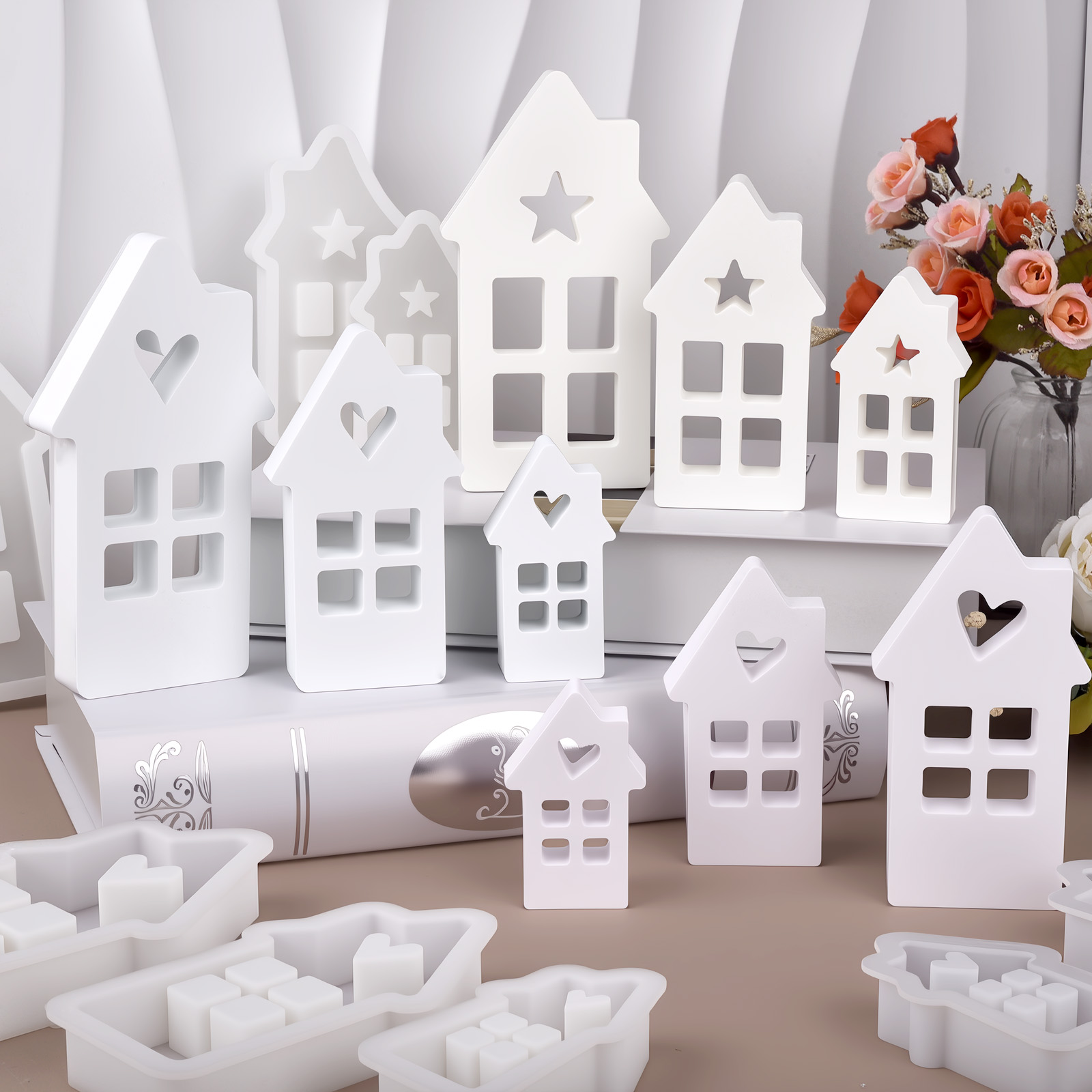 Lighting Decor For House - Stern Herz Haus Silikon Formen Licht