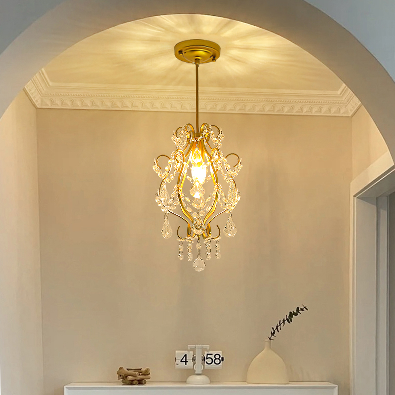 Lighting Home Decor Items - Kleiner Kronleuchter aus amerikanischem Kristall im