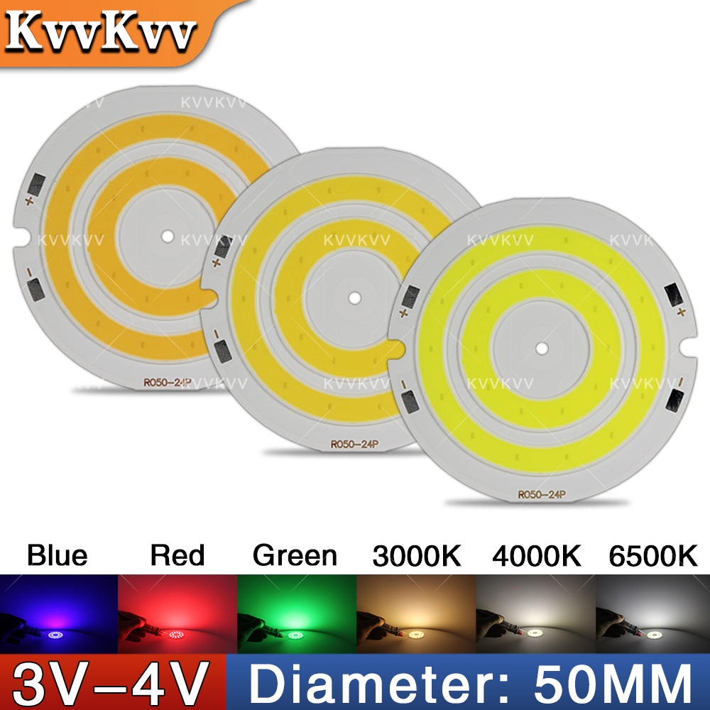 Lighting Decor For House - 3V 4V Runde COB LED Lampe