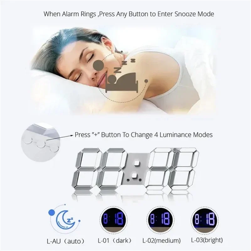 Dekoration für Schlafzimmer 3d – Lighting Home Decor Wall Clocks Bewertung und Preis