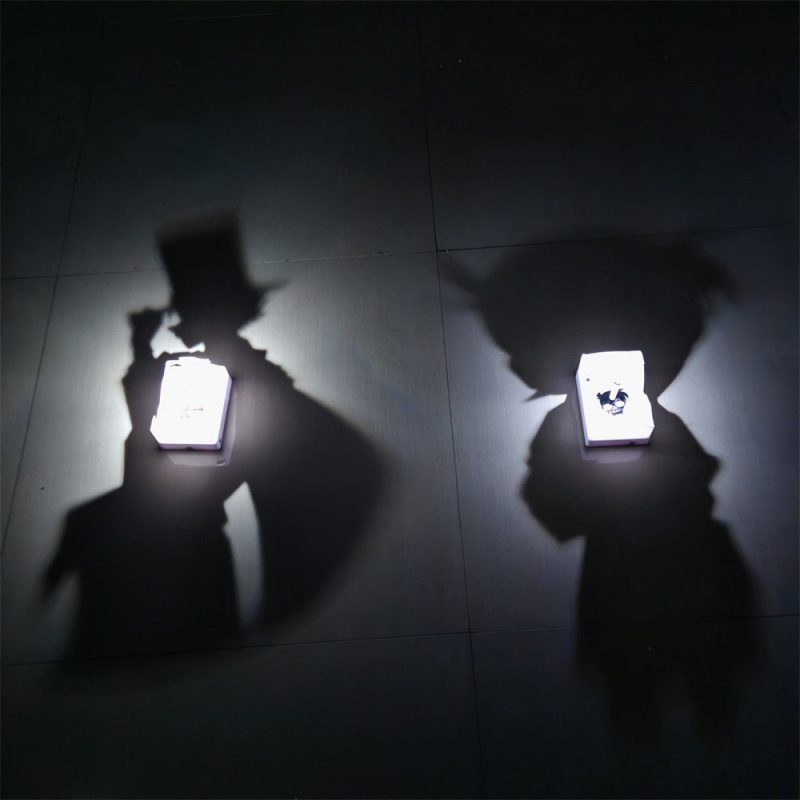Anime-Figur Silhouetten-Wandle – Lighting Home Decor Items Bewertung und Preis