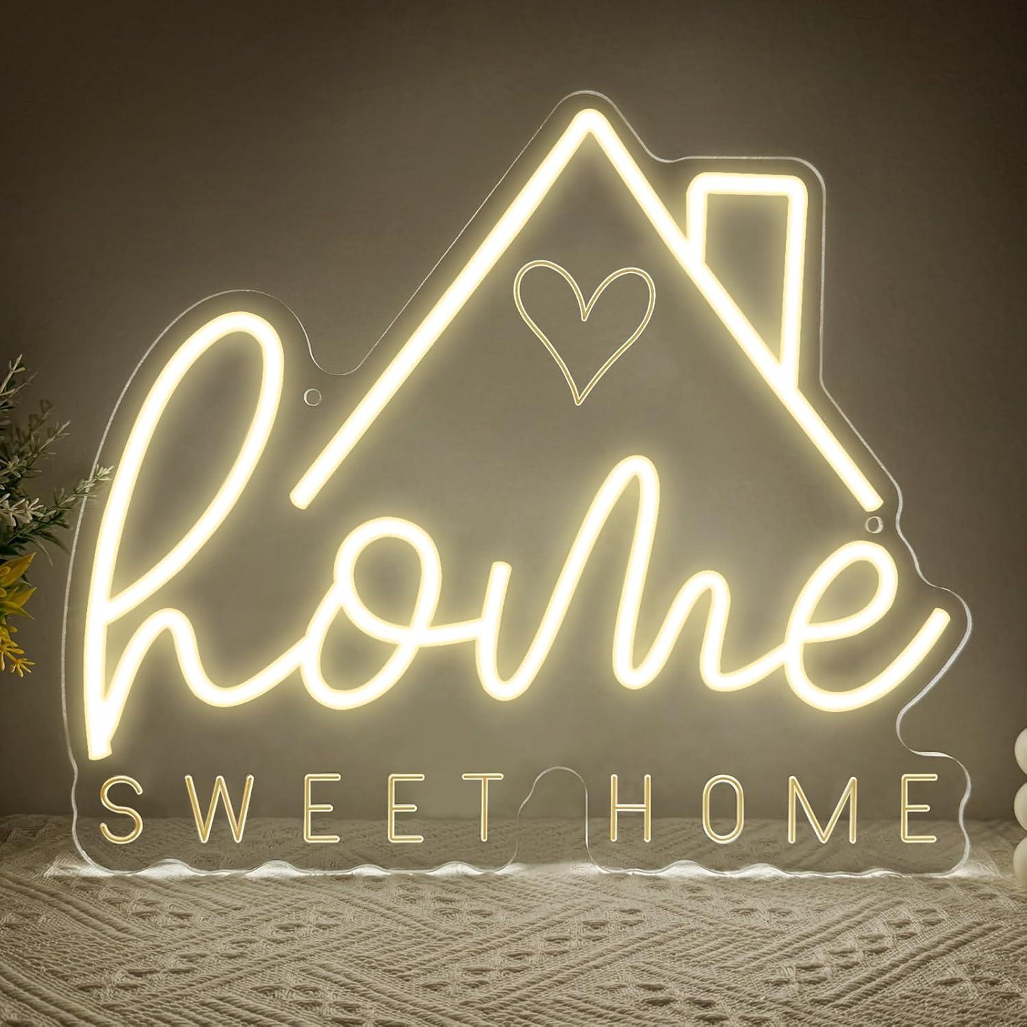 Sweet Home Neonschild USB Dimm – Lighting Decor For House Bewertung und Preis