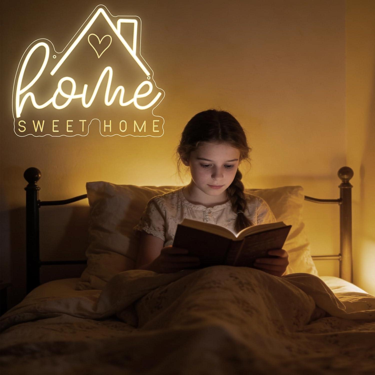 Sweet Home Neonschild USB Dimm – Lighting Decor For House Bewertung und Preis