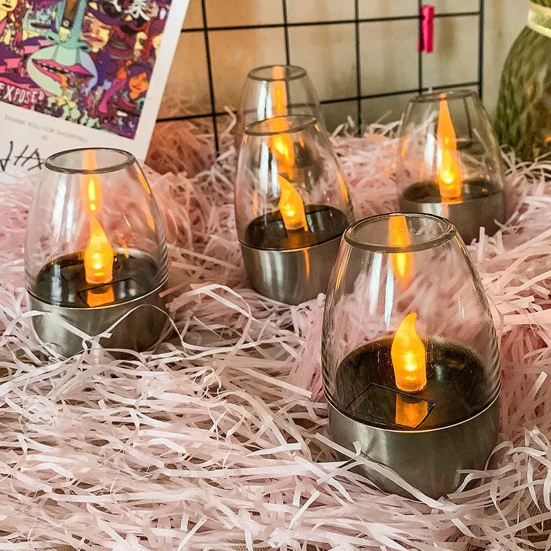Solarbetriebene flammenlose Ke – Outdoor Lighting Wedding Decor Bewertung und Preis