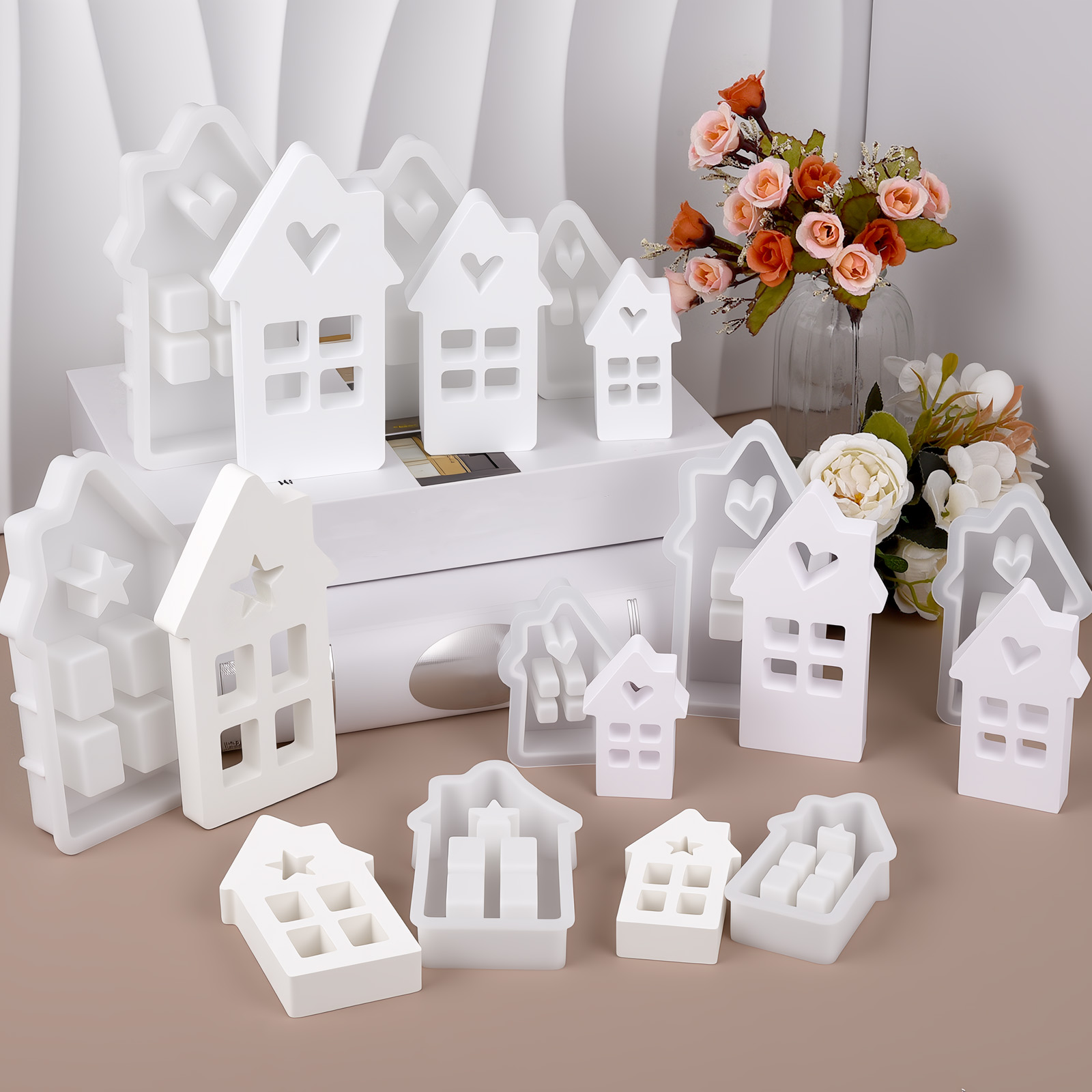 Stern Herz Haus Silikon Formen – Lighting Decor For House Bewertung und Preis