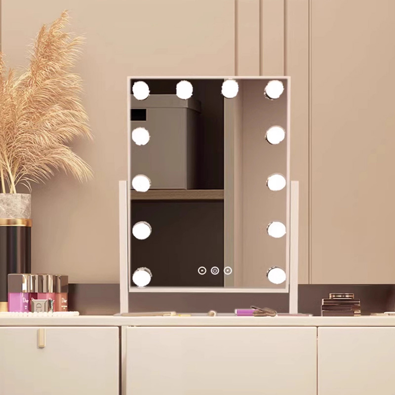 Gold Cool Make-up Spiegel groß – Decor Lighting The Parade Bewertung und Preis