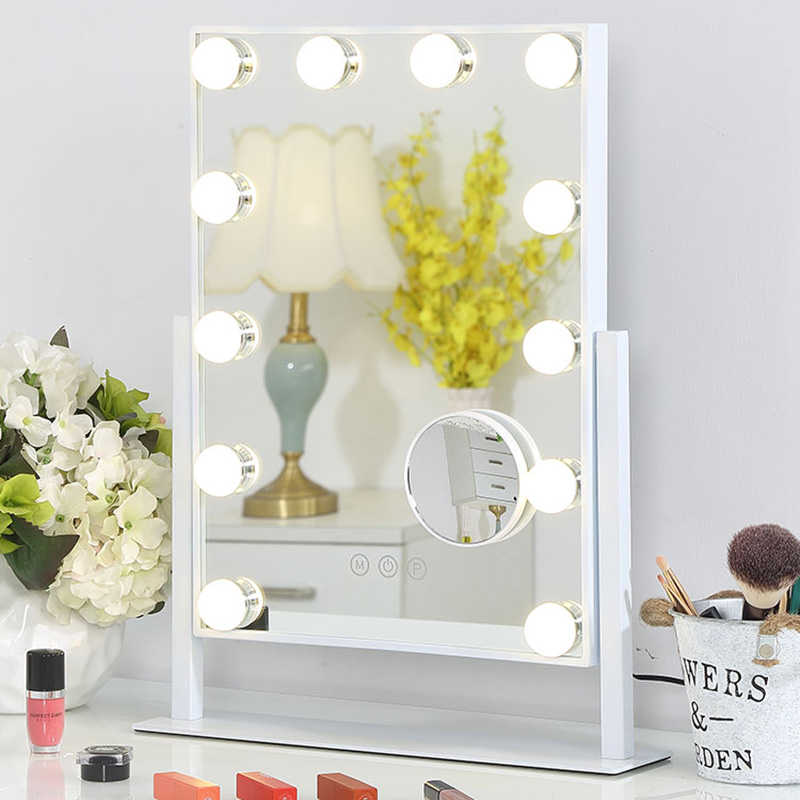 Gold Cool Make-up Spiegel groß – Decor Lighting The Parade Bewertung und Preis