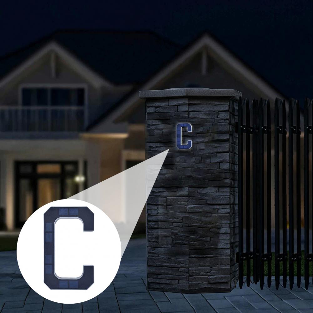 Solarbetriebenes Hausnummernsc – Lighting Decor For House Bewertung und Preis