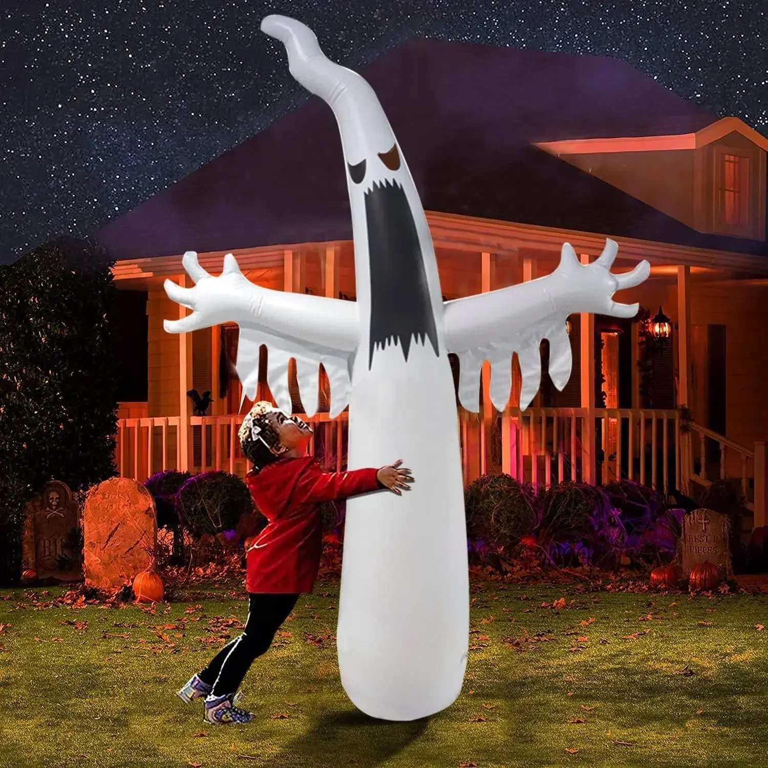 Halloween aufblasbarer gruseli – Outdoor Lighting Wedding Decor Bewertung und Preis
