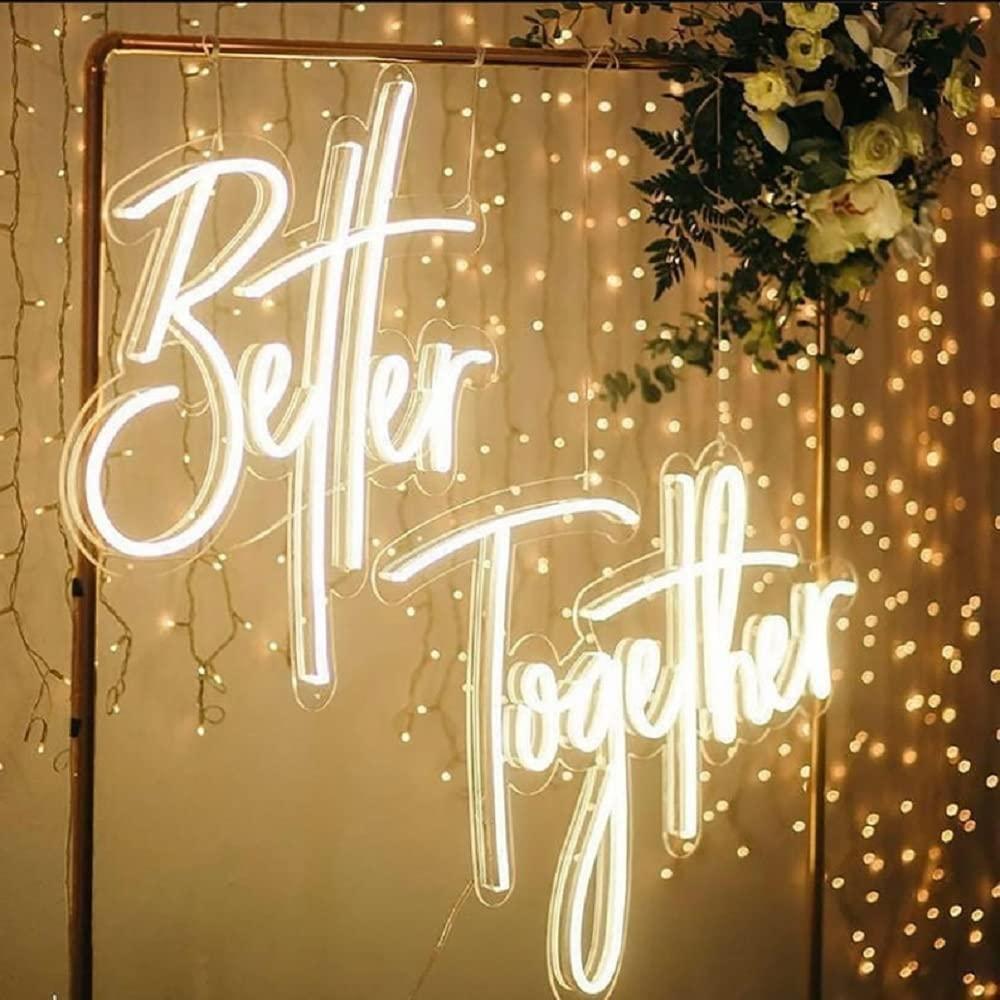 Better Together Neonschild, US – Lighting Decor Wedding Bewertung und Preis