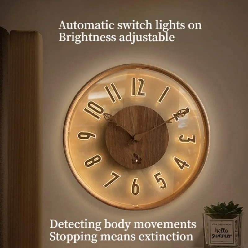 Intelligente Wanduhren mit Rad – Lighting Home Decor Wall Clocks Bewertung und Preis