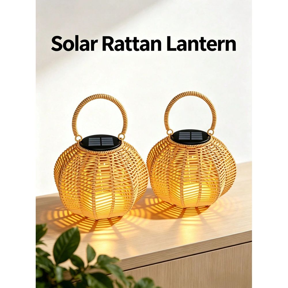 Rattan-Solar-Ambientelampe für – Outdoor Lighting Wedding Decor Bewertung und Preis