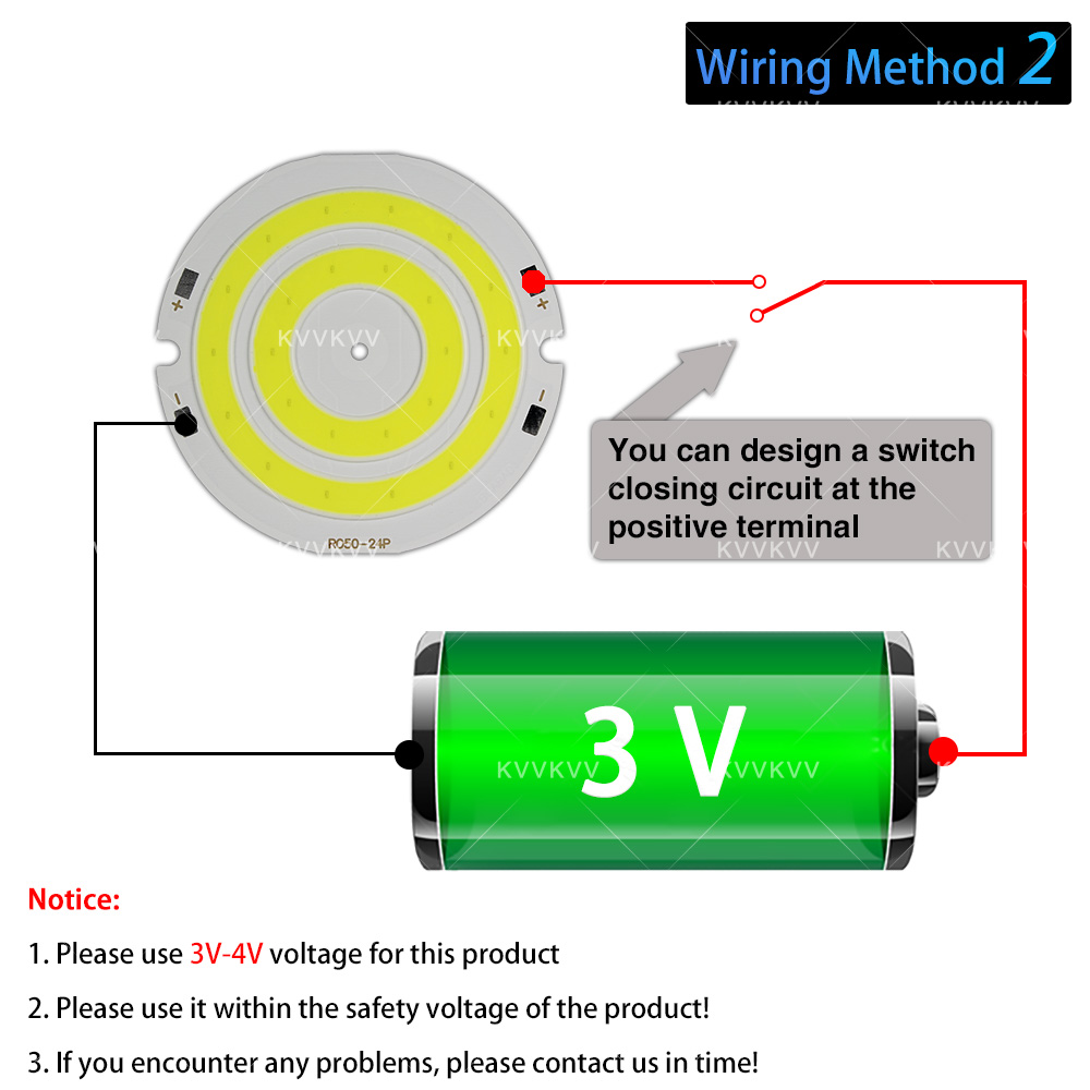 3V 4V Runde COB LED Lampe Teil – Lighting Decor For House Bewertung und Preis