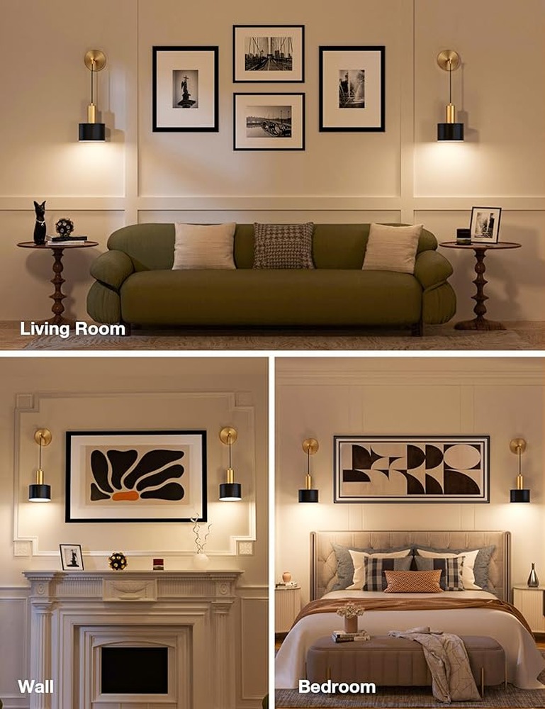 Goldene Wandleuchten-Set aus z – Decor Lighting Solution Bewertung und Preis