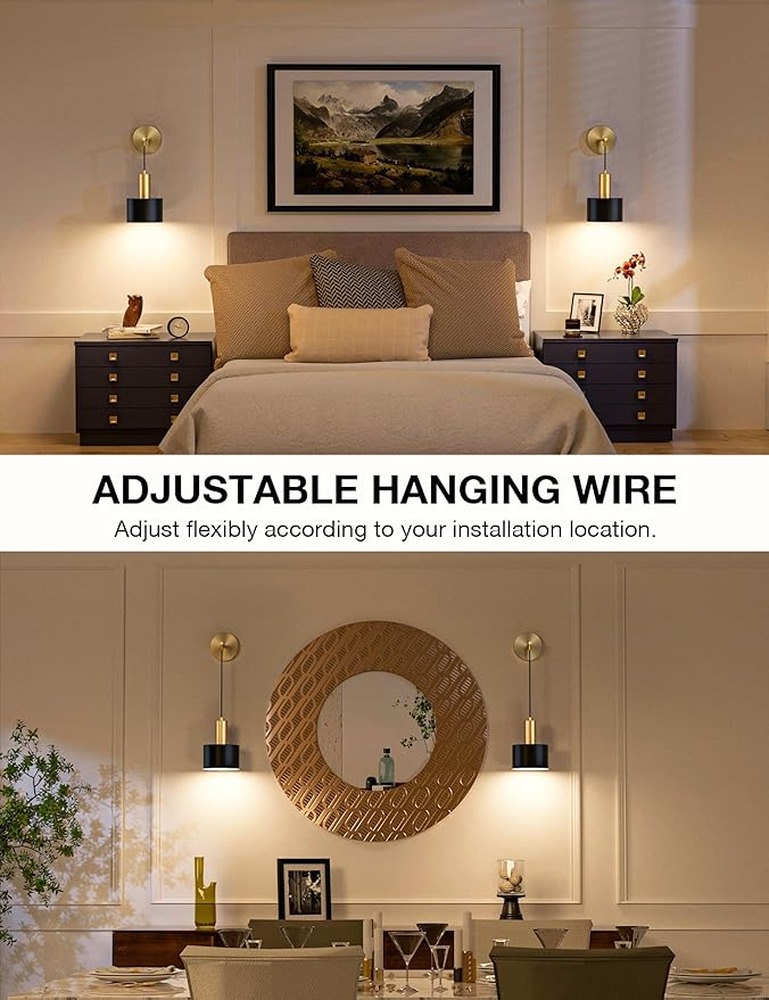 Goldene Wandleuchten-Set aus z – Decor Lighting Solution Bewertung und Preis