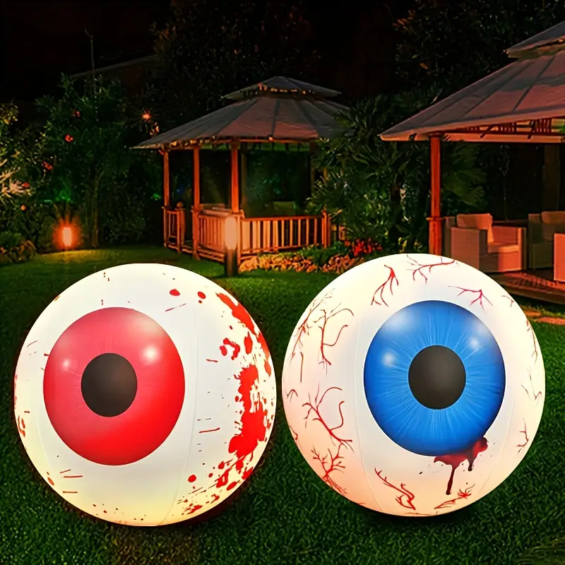 Halloween aufblasbare Augäpfel – Lighting Decor For House Bewertung und Preis