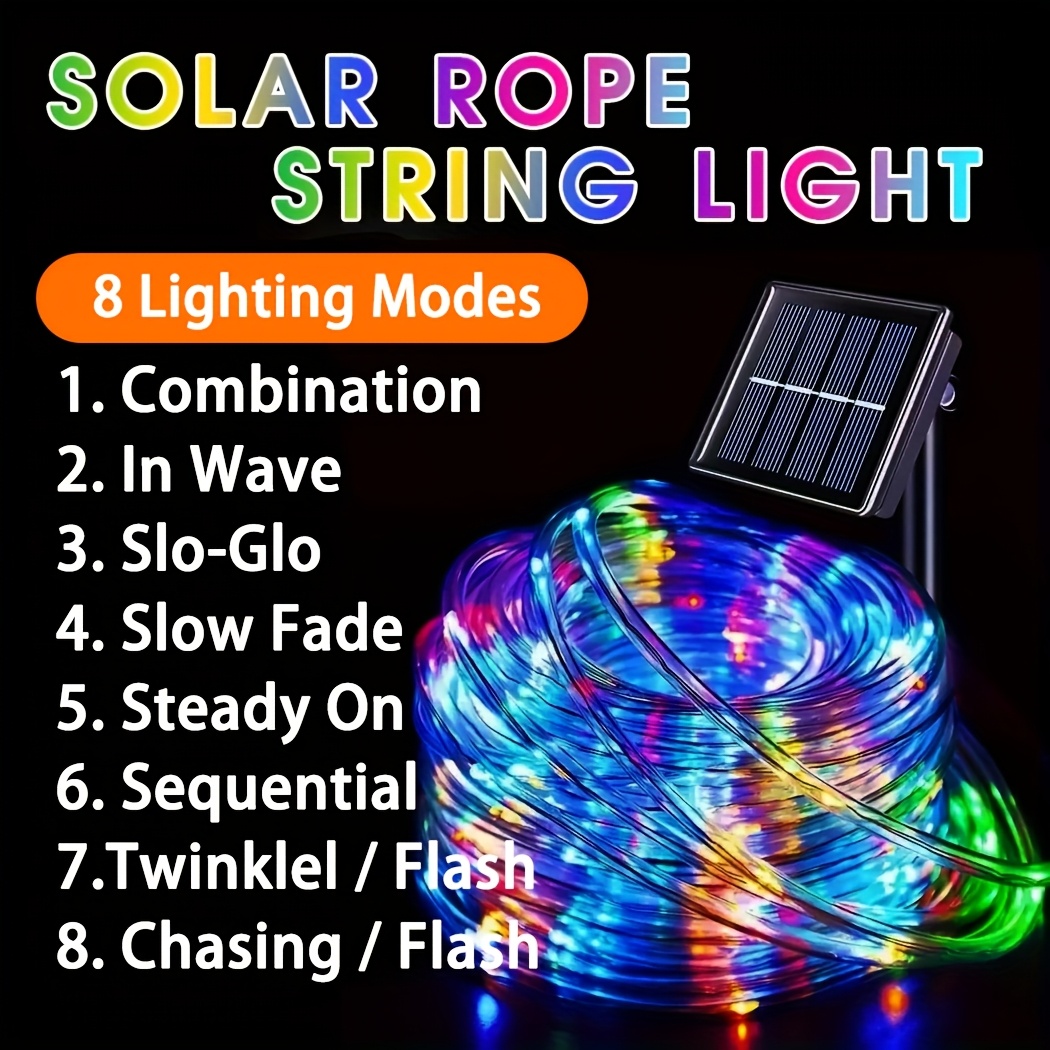Outdoor Solar-LED-Lichterkette – Outdoor Lighting Wedding Decor Bewertung und Preis