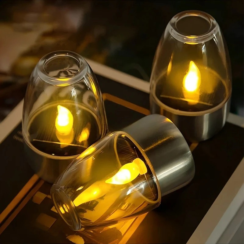 LED-Solar-Kerzenlicht, flammen – Outdoor Lighting Wedding Decor Bewertung und Preis